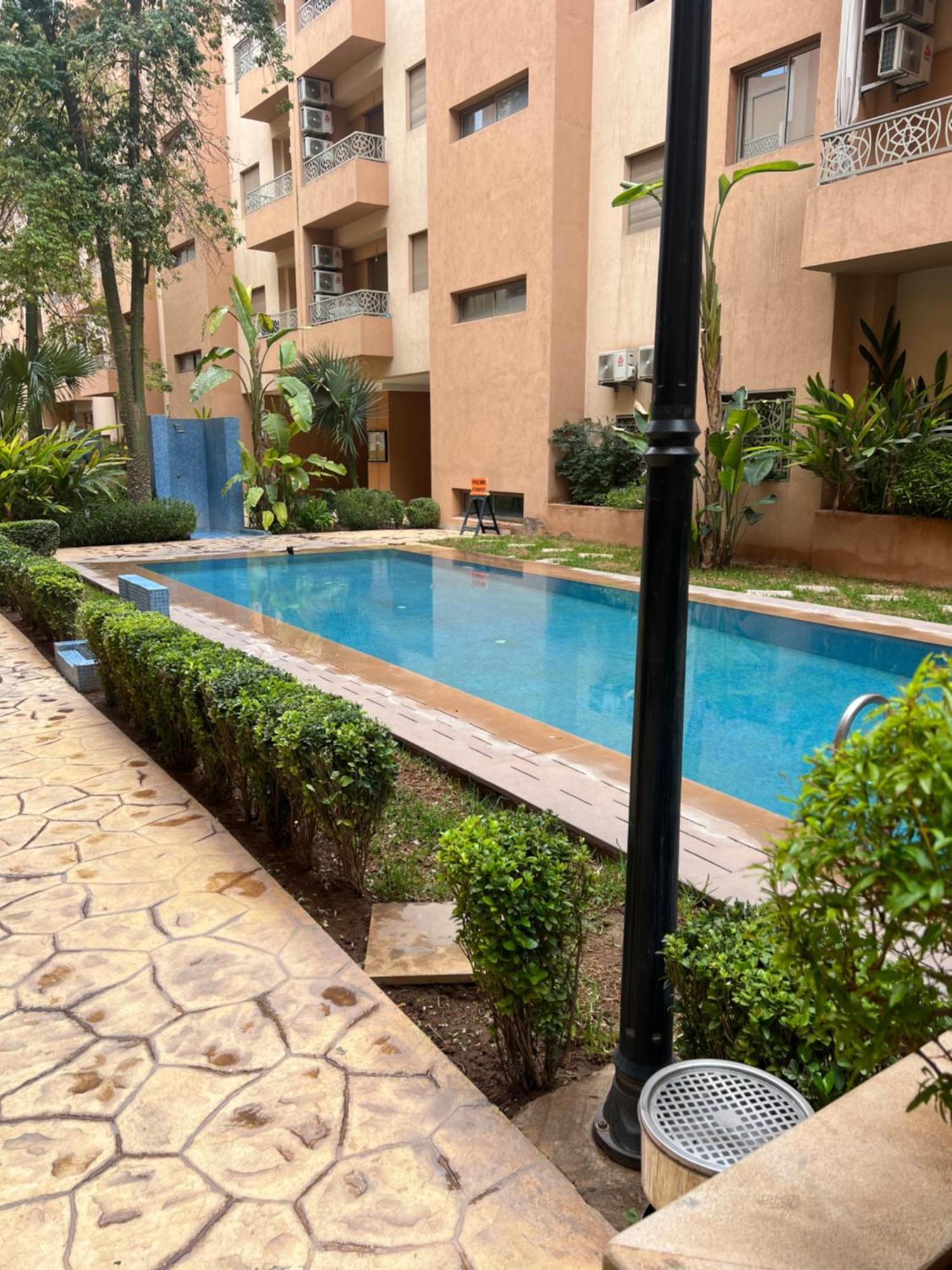 Appartement Safran Avec Piscine Marrakesh Ngoại thất bức ảnh