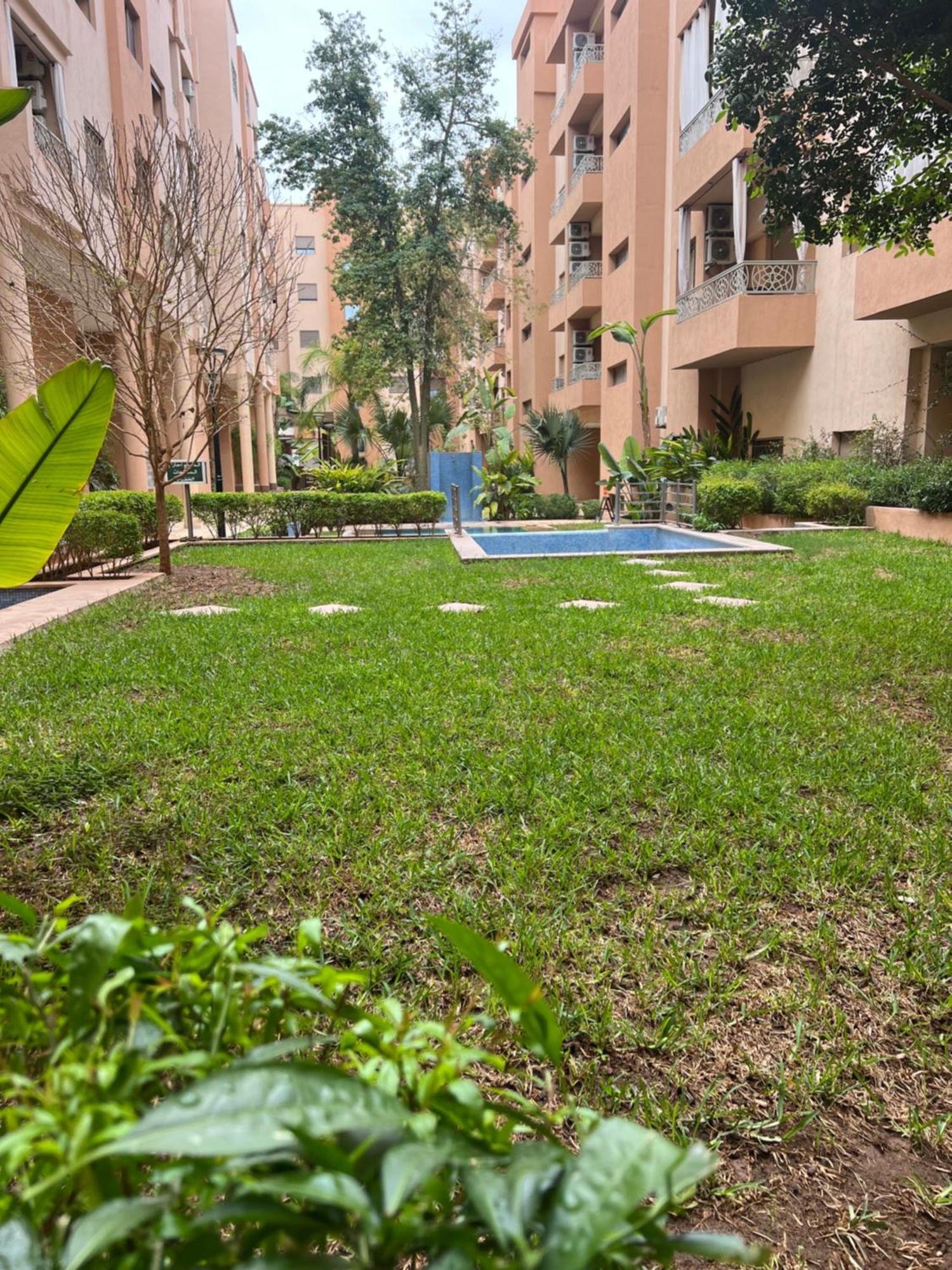 Appartement Safran Avec Piscine Marrakesh Ngoại thất bức ảnh